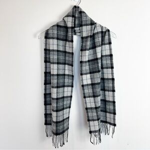 NEW Italian Woollen Treasures 100% Wool Scarf  11”x70”